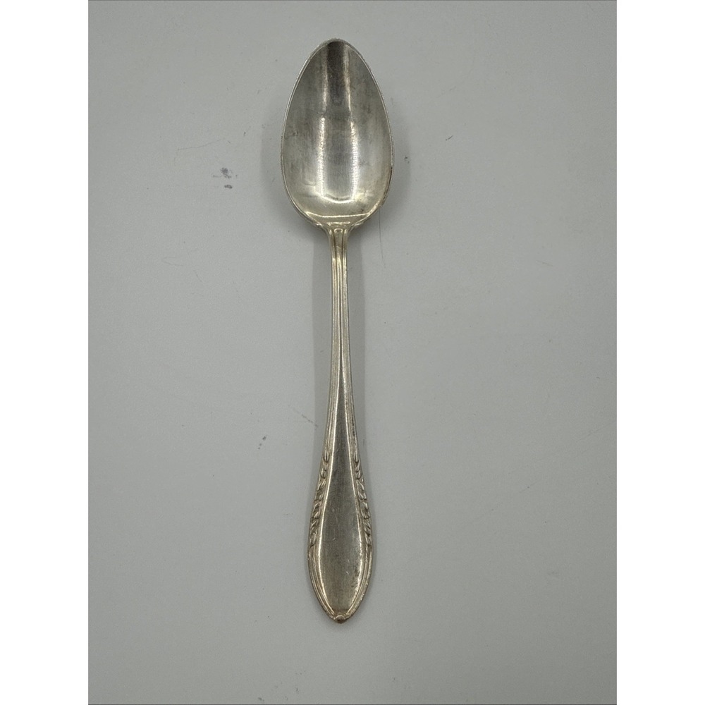 Antique Ilongib Silver 90 Silver Plated Spoon Early 20th Century European